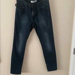 Express Men's Midnight Blue Skinny Jeans